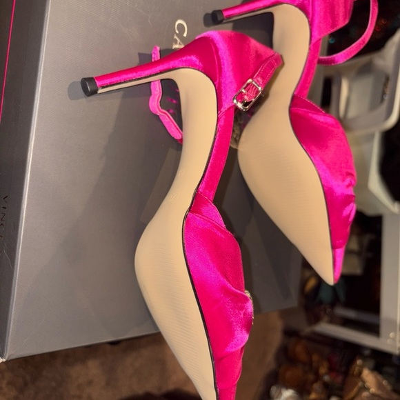 ZBY Women’s Shoes Heels Pink Size 6.5 - Picture 8 of 10